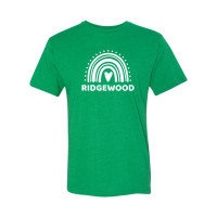 Ridgewood Elementary | Rainbow Logo | Short-Sleeve Cotton Tee