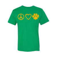 Sugg Bundy Elementary Cotton Tee | Peace, Love, Paw | Multiple Colors