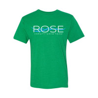 JH Rose Swimming | Rose Wave Logo | Cotton Tee | Multiple Colors