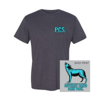 PCS ECHS | PCS Front/Back Print | Cotton Tee | Multiple Colors