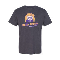 Holly Grove Elementary | Sunny Hedgie Design | Cotton T-Shirt