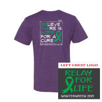 Wintergreen Relay for Life | Short-Sleeve Cotton Tee | ORDER DEADLINE 3/15