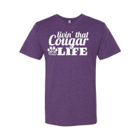 GR Whitfield | Cougar Life | Cotton Tee | Multiple Colors & Design Option