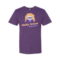 Holly Grove Elementary | Sunny Hedgie Design | Cotton T-Shirt