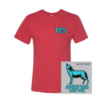 PCS ECHS | PCS Front/Back Print | Cotton Tee | Multiple Colors
