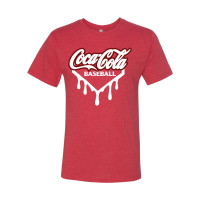 Coke Baseball | Drip Logo  | Cotton T-Shirt