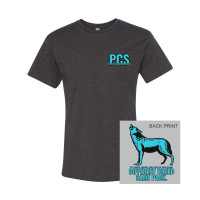 PCS ECHS | PCS Front/Back Print | Cotton Tee | Multiple Colors