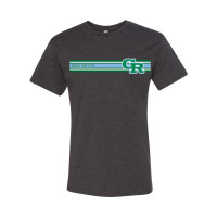JH Rose Soccer Cotton Tee | GR Retro Stripes Logo | Multiple Colors