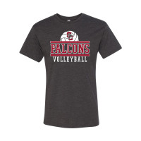 South Central Volleyball | Falcons Volleyball Logo | Cotton Tee