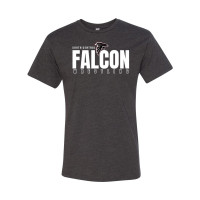 South Central Wrestling | Falcon Word Logo | Cotton Tee