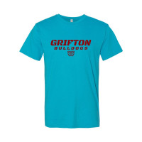 Grifton Bulldogs | Slant Print | Cotton Tee | Multiple Colors