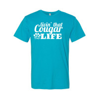 GR Whitfield | Cougar Life | Cotton Tee | Multiple Colors & Design Option