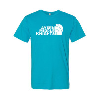 Ayden Middle | Ayden Middle Knights Logo |Cotton T-Shirt | Multiple Colors