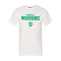 Greenville Wolverines | Cotton Tee | Word Logo