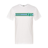 JH Rose Soccer Cotton Tee | GR Retro Stripes Logo | Multiple Colors