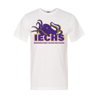 IECHS | Full Chest Main Logo | Cotton T-Shirt | Multiple Colors