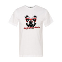 Grifton School | Bulldog Glasses Design |  Cotton Tee | Multiple Colors