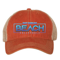 EC Beach | Word Logo | LEGACY - Old Favorite Trucker Cap
