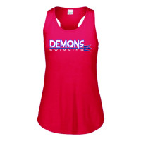 Darnestown Swim Team | Word Logo | Lux Triblend Tank Top