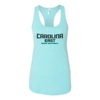 Carolina East Beach Volleyball | Word Logo | Racerback Tank