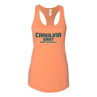 Carolina East Beach Volleyball | Word Logo | Racerback Tank