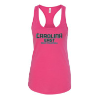 Carolina East Beach Volleyball | Word Logo | Racerback Tank