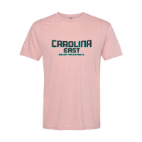 Carolina East Beach Volleyball | Word Logo | Unisex  Next Level Tri-Blend Tee