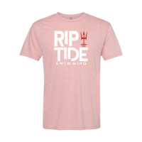 Riptide Swimming  Block Logo | Unisex  Next Level Tri-Blend Tee