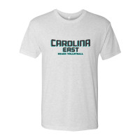 Carolina East Beach Volleyball | Word Logo | Unisex  Next Level Tri-Blend Tee