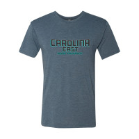 Carolina East Beach Volleyball | Word Logo | Unisex  Next Level Tri-Blend Tee