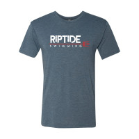 Riptide Swimming | Word Logo | Unisex  Next Level Tri-Blend Tee