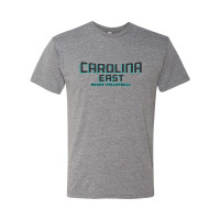 Carolina East Beach Volleyball | Word Logo | Unisex  Next Level Tri-Blend Tee