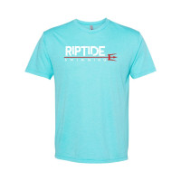 Riptide Swimming | Word Logo | Unisex  Next Level Tri-Blend Tee