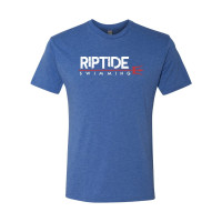 Riptide Swimming | Word Logo | Unisex  Next Level Tri-Blend Tee