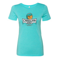 Carolina East Beach Volleyball | Ladies Next Level Tri-Blend Tee