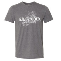 EB Aycock Cotton Tee | EB Aycock Paisley Logo | Multiple Colors