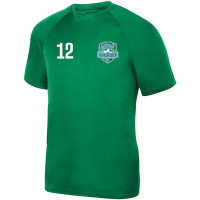 JH Rose Soccer Short-Sleeve Performance Tee | Crest Logo | Multiple Colors