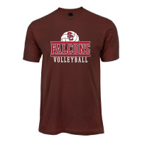 South Central Volleyball | Falcons Volleyball Logo | Cotton Tee