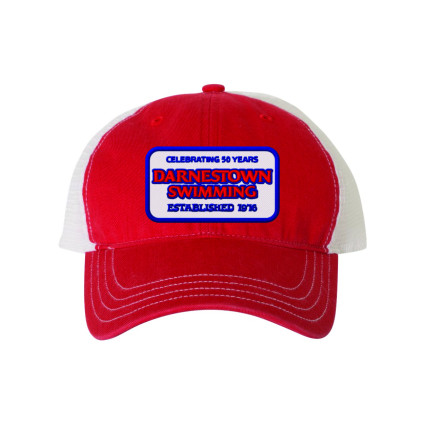 Darnestown Swim Team | Patch Hat | Garment-Washed Trucker Cap