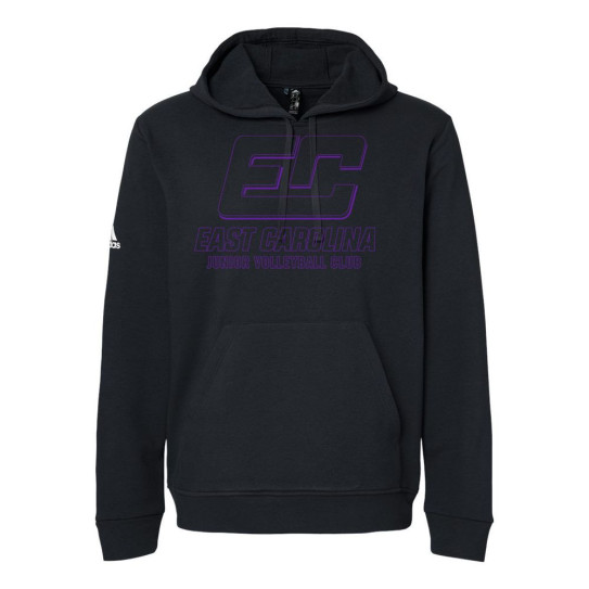 ECJVC | Outline Print | Adidas - Fleece Hooded Sweatshirt