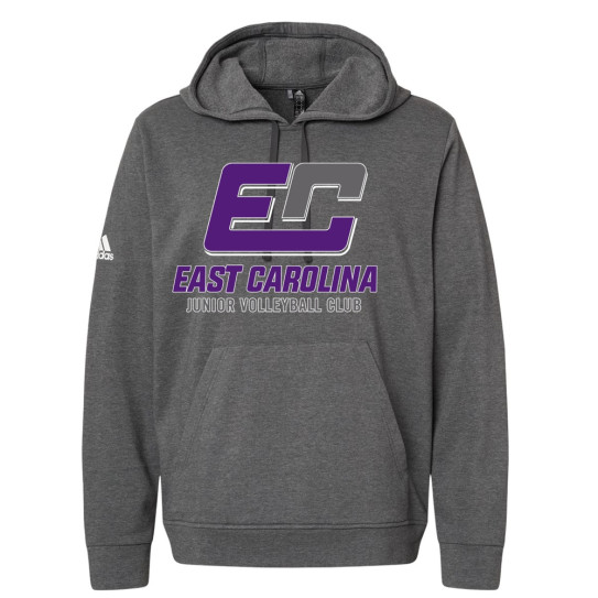 ECJVC | Full-Color Print | Adidas - Fleece Hooded Sweatshirt