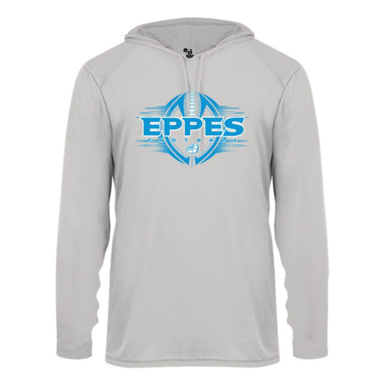 Eppes Football | Hooded Performance T-Shirt | Multiple Colors