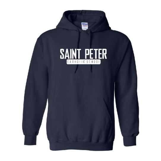 Saint Peter Block | Hooded Cotton Sweatshirt | Multiple Colors