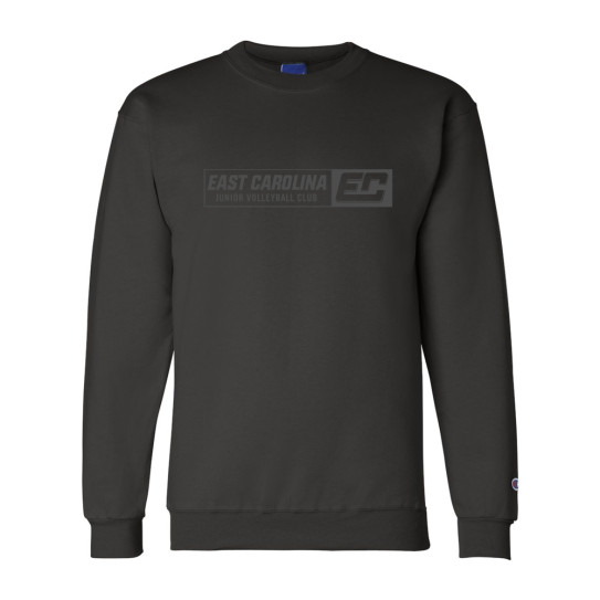 ECJVC | Black Logo | Champion - Powerblend® Crewneck Sweatshirt