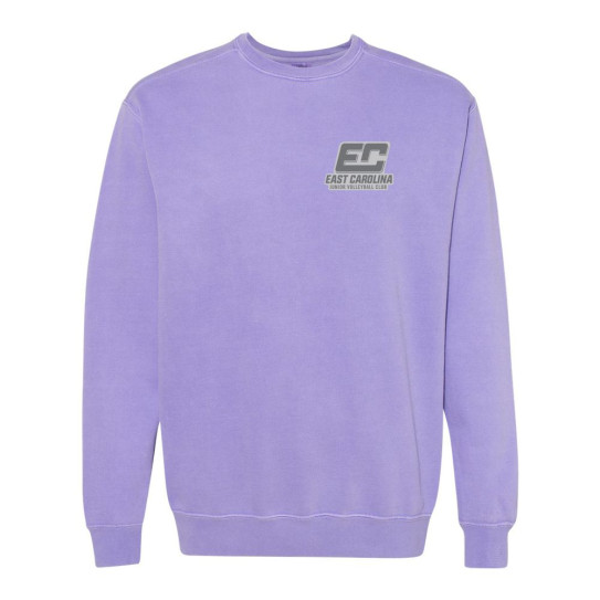 ECJVC | EC Greys Logo | Comfort Colors - Garment-Dyed Sweatshirt