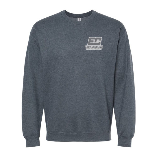 ECJVC | EC Greys Logo | Softstyle Crewneck Sweatshirt