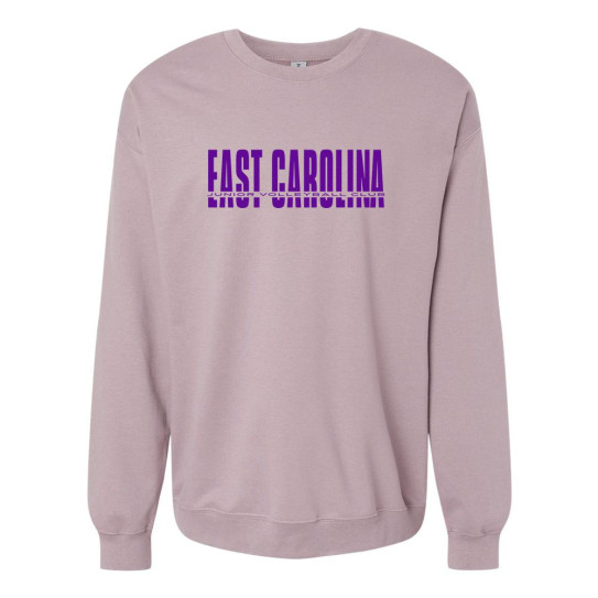 ECJVC | East Carolina Logo | Softstyle Crewneck Sweatshirt