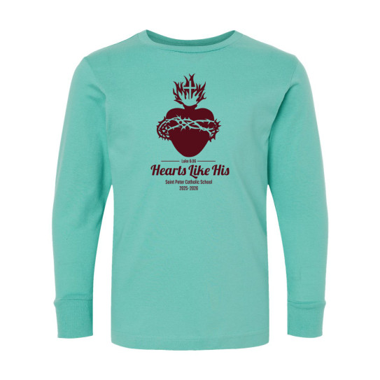 2025-2026 Saint Peter Catholic School | 100% of Proceeds Benefit SPCS | Long-Sleeve Cotton Tee