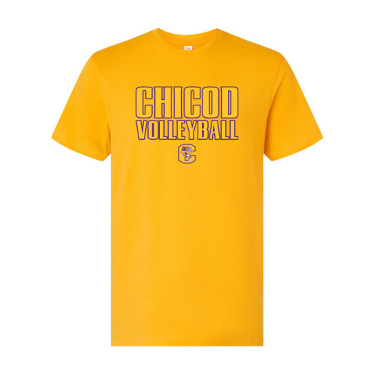 Chicod Volleyball Cotton Tee | Multiple Colors