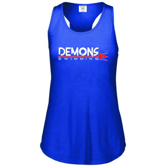Darnestown Swim Team | Word Logo | Lux Triblend Tank Top
